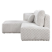 Sectional Sofa w/2Pillows