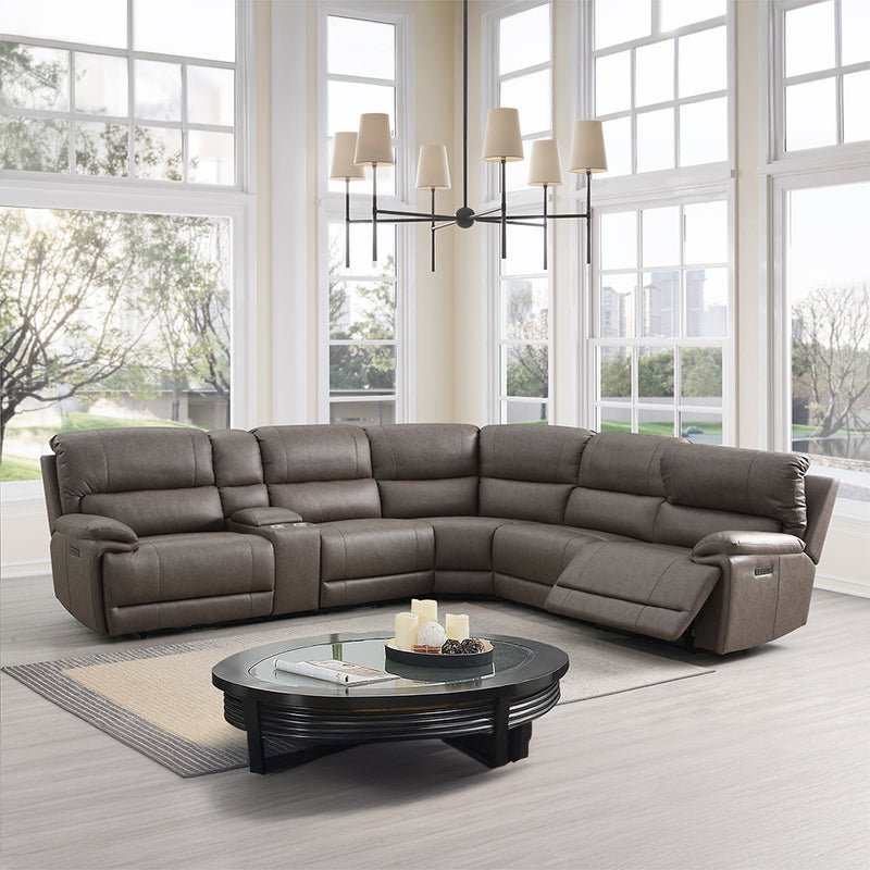 Power Motion Sectional Sofa w/USB Port