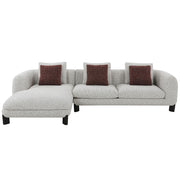 Sectional Sofa w/6 Pillows