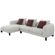 Sectional Sofa w/6 Pillows