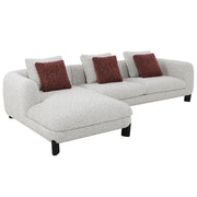 Sectional Sofa w/6 Pillows