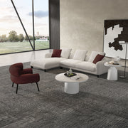 Sectional Sofa w/6 Pillows