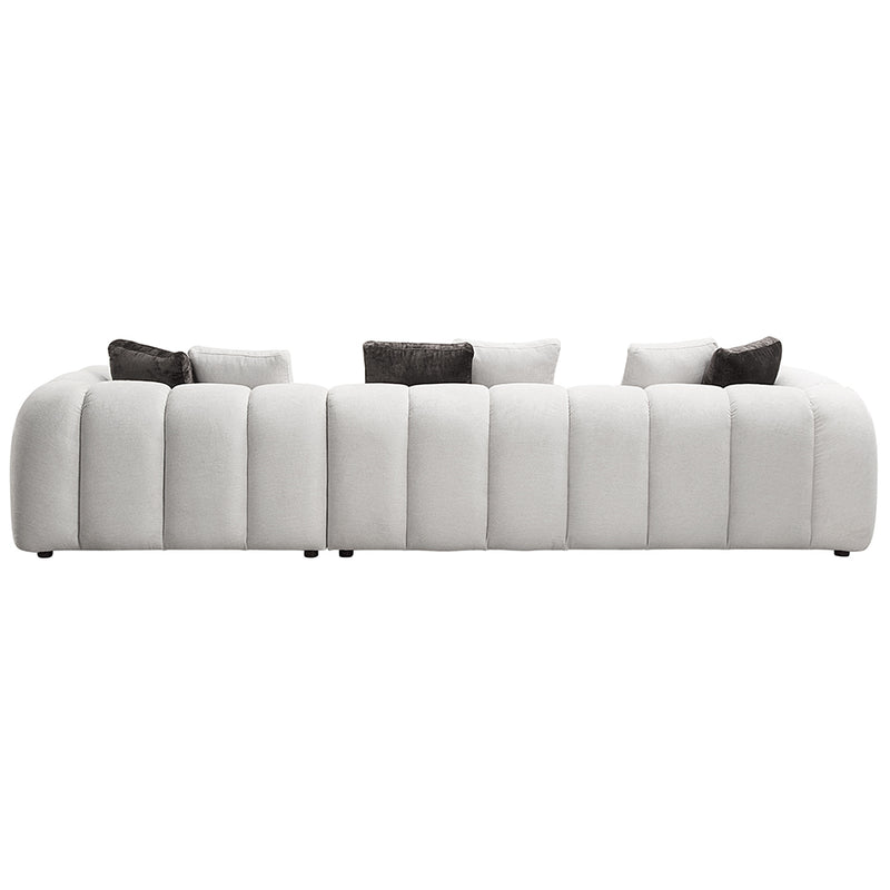 Sectional Sofa w/8 Pillows