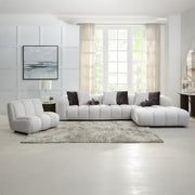 Sectional Sofa w/8 Pillows
