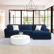 Sectional Sofa w/4 Pillows