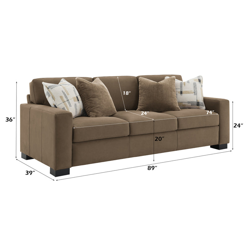 Sofa w/4 Pillows