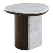 End Table w/Natural Marble