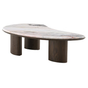 Coffee Table w/Natural Marble