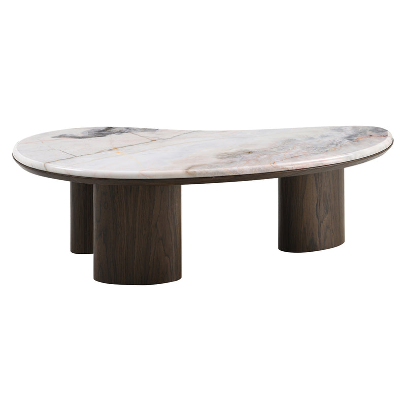 Coffee Table w/Natural Marble