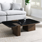 Coffee Table w/Natural Marble