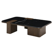 Coffee Table w/Natural Marble