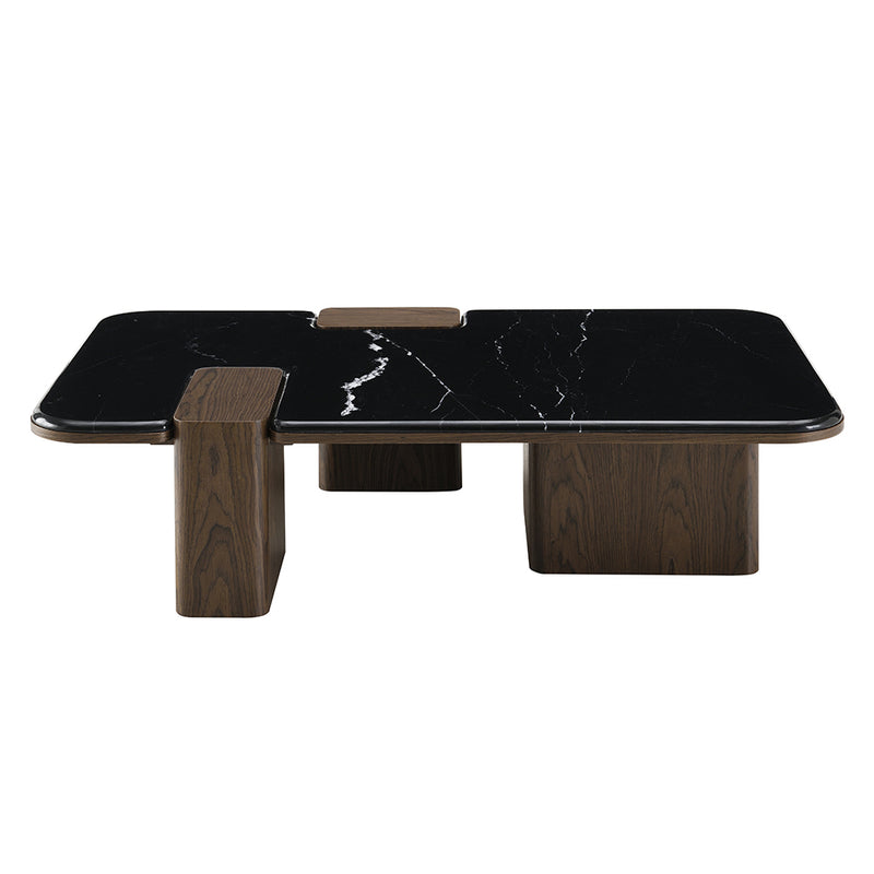 Coffee Table w/Natural Marble