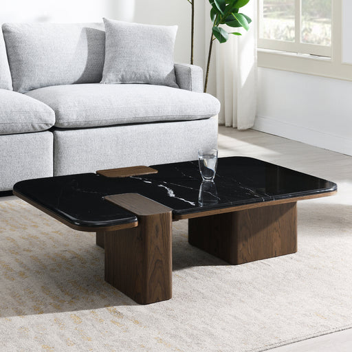 Coffee Table w/Natural Marble