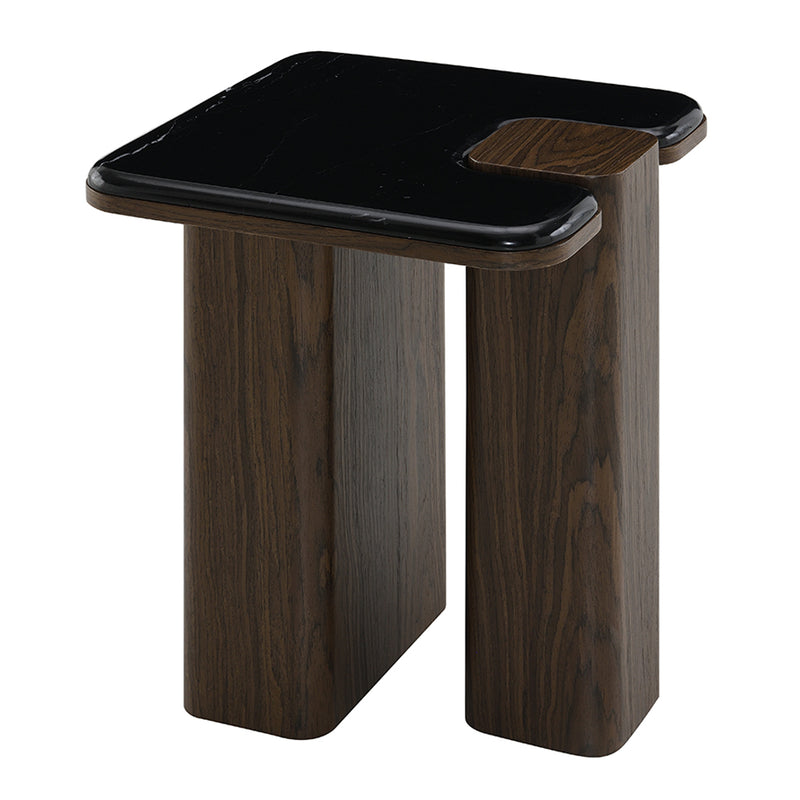 End Table w/Natural Marble