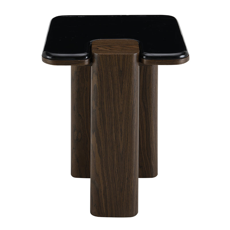 End Table w/Natural Marble