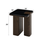 End Table w/Natural Marble