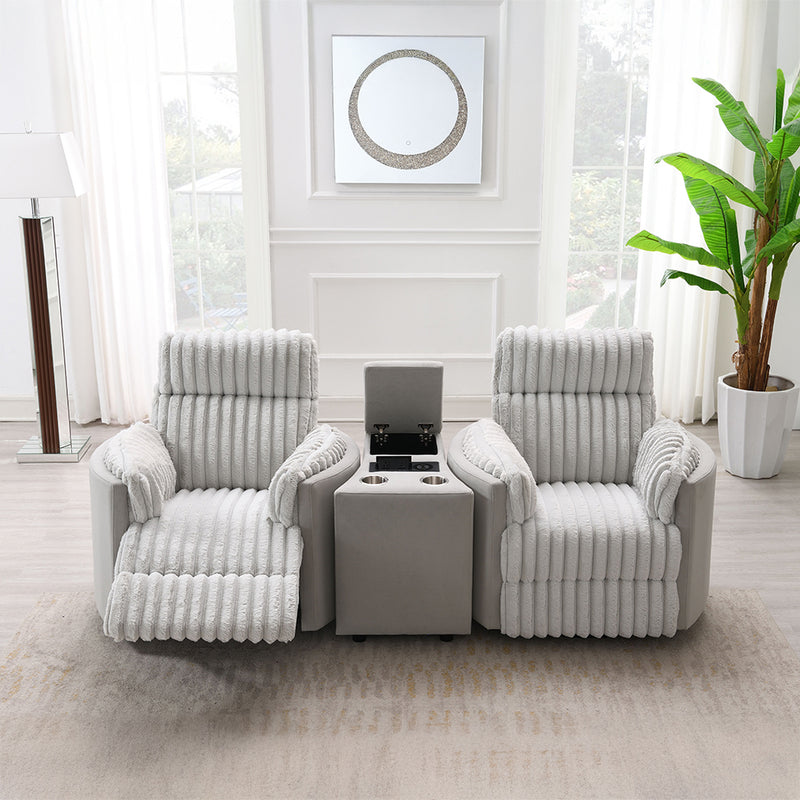Glider Recliner  W/Swivel