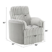 Glider Recliner  W/Swivel