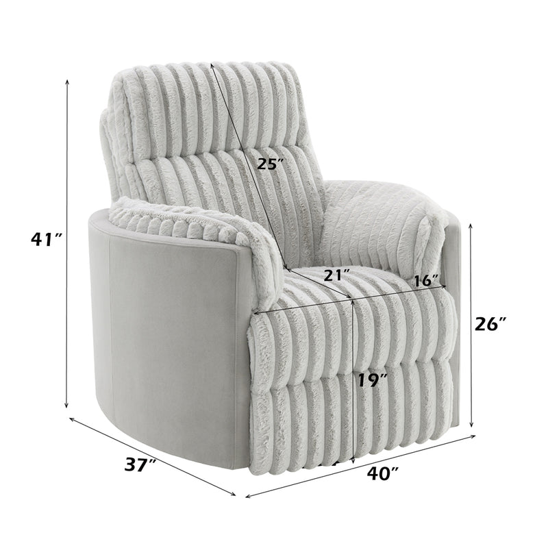 Glider Recliner  W/Swivel