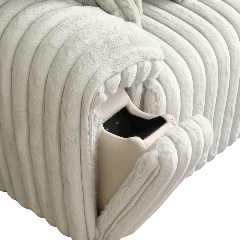 Power Motion Sofa w/Sleeper & USB Port