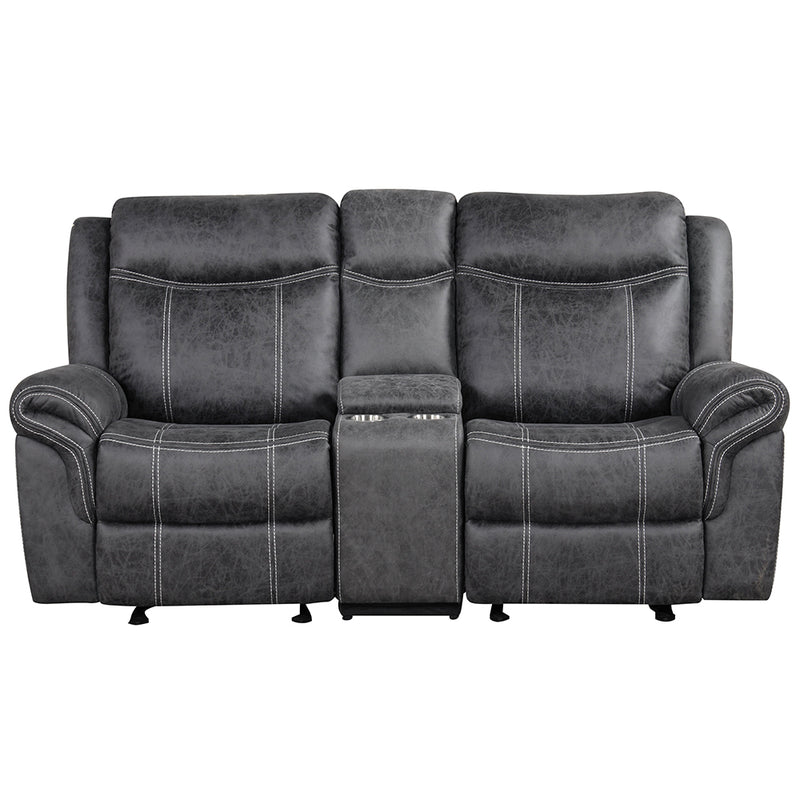 Power Motion Glider Loveseat w/USB Port