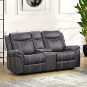 Power Motion Glider Loveseat w/USB Port