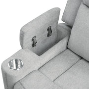 Motion Sofa w/Storage Arm