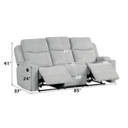 Motion Sofa w/Storage Arm