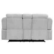 Motion Loveseat w/Console & Storage Arm