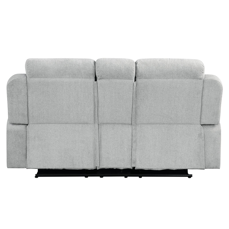 Motion Loveseat w/Console & Storage Arm