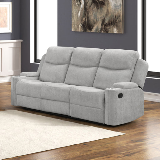 Motion Loveseat w/Console & Storage Arm