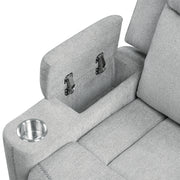 Motion Glider Recliner w/Storage Arm