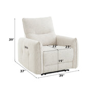 Power Motion Recliner  w/USB Port