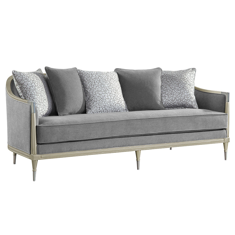 Sofa w/5 Pillows