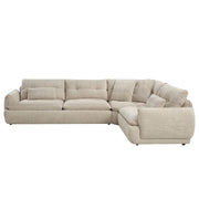 Sectional Sofa w/4 Pillows
