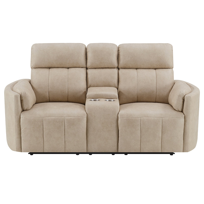 Motion Loveseat w/Console