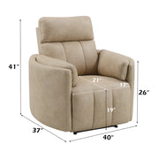 Motion Glider Recliner w/Swivel