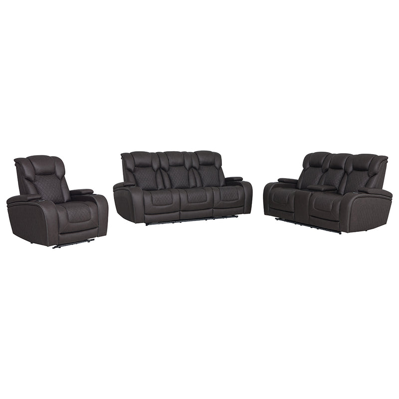 Power Motion Recliner w/Storage,USB & LED