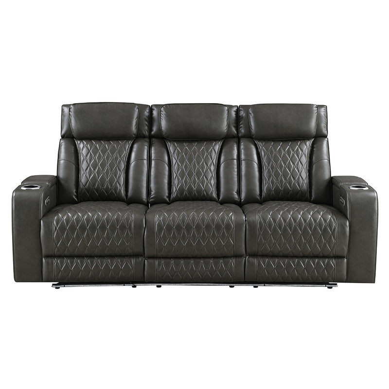 Power Motion Sofa w/Power Headrest, USB, Wireless Chaeger, LED & Reading Light