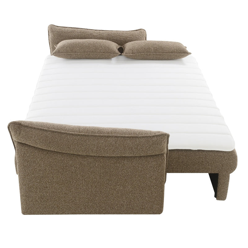 Sofa w/Sleeper, 2 Pillows & Storage