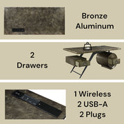 Executive Desk w/USB Port